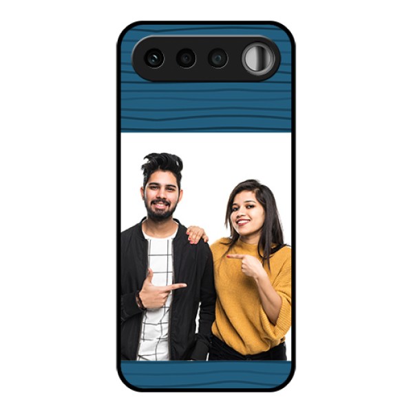 Realme 16 5G Custom Glass Phone Case - Blue Pattern Cover Design Realme 16 5G Custom Glass Phone Case - Blue Pattern Cover Design