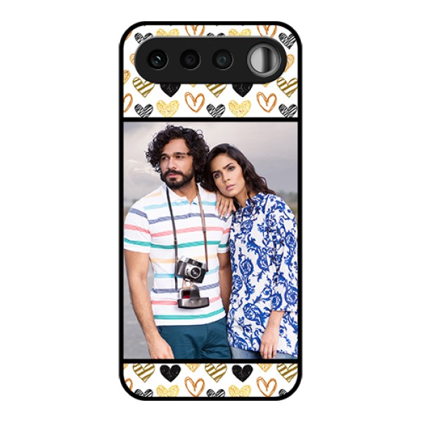 Realme 16 5G Custom Glass Phone Case - Love Symbol Design