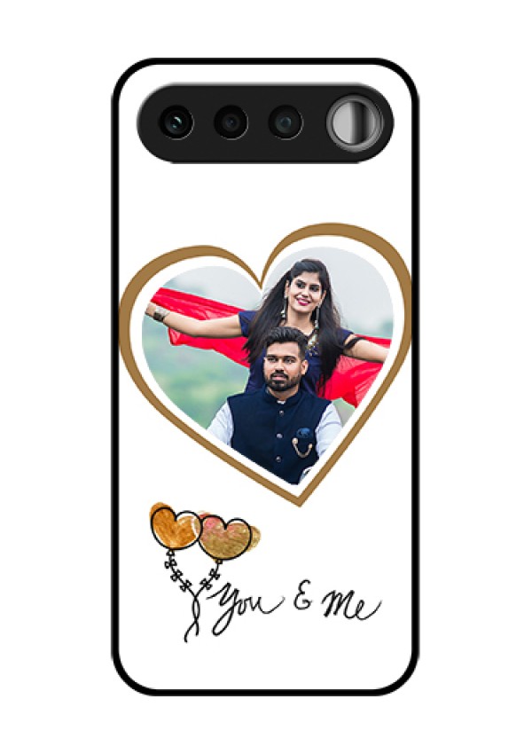 Realme 16 5G Custom Glass Phone Case - You & Me Design