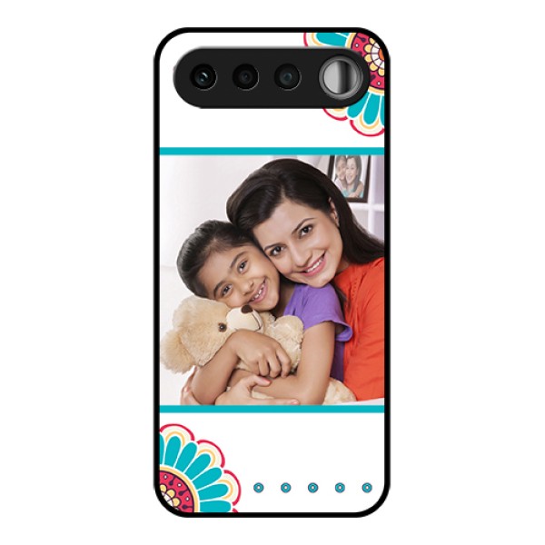 Realme 16 5G Custom Glass Phone Case - Flower Design
