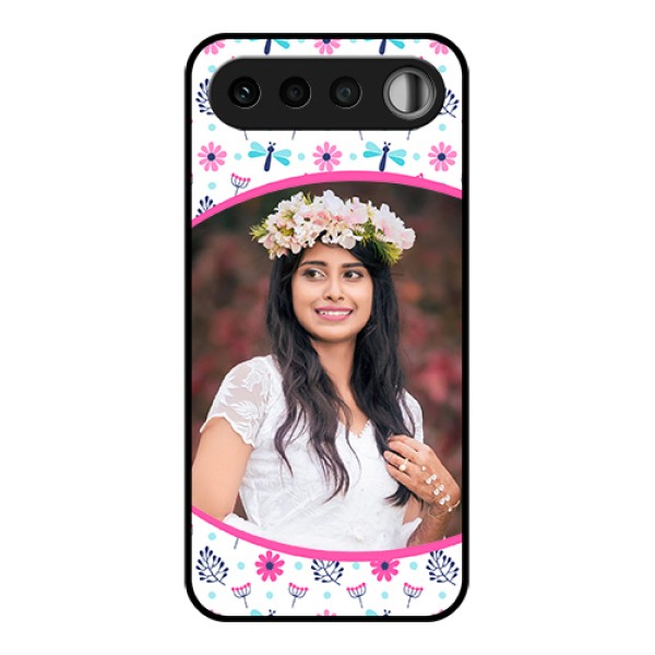 Realme 16 5G Custom Glass Phone Case - Colorful Flower Design