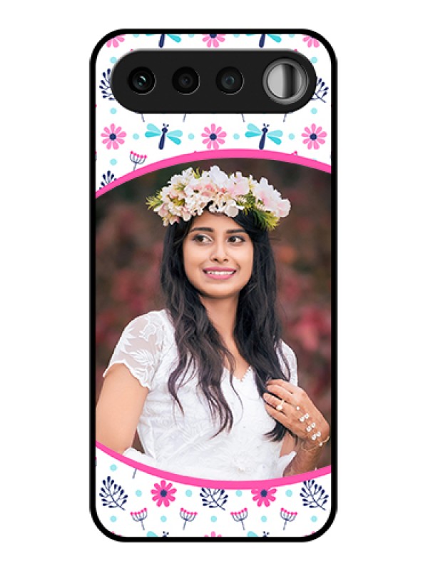 Custom Realme 16 5G Custom Glass Phone Case - Colorful Flower Design