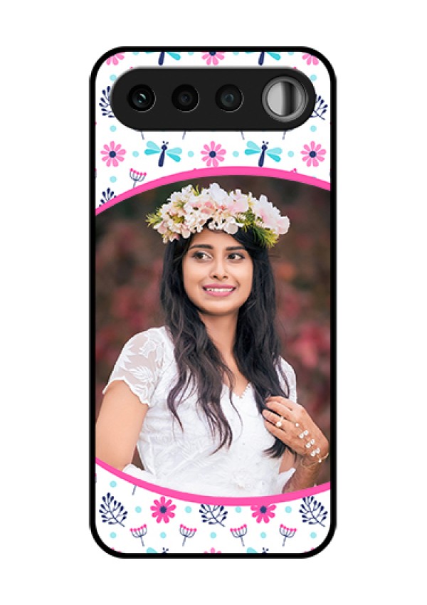 Realme 16 5G Custom Glass Phone Case - Colorful Flower Design