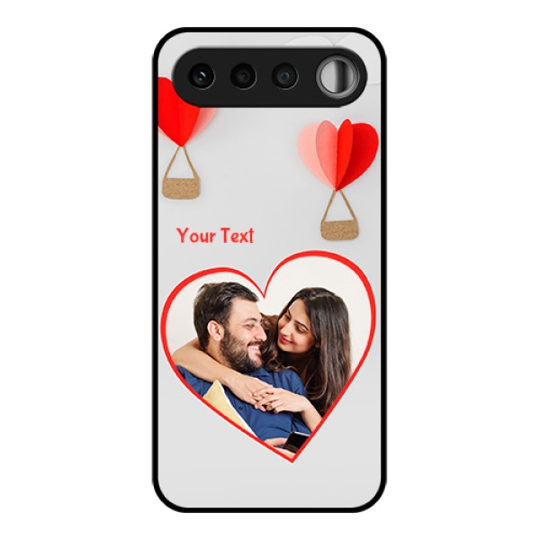 Realme 16 5G Custom Glass Phone Case - Parachute Love Design