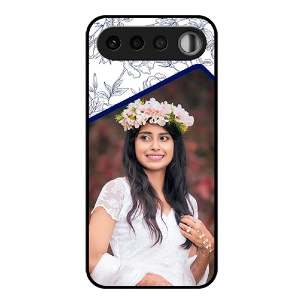 Realme 16 5G Custom Glass Phone Case - Classy Floral Design