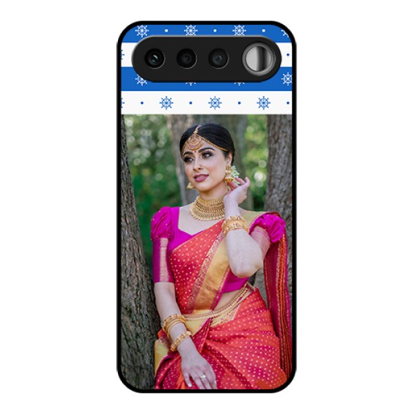 Realme 16 5G Custom Glass Phone Case - Snow Pattern Design