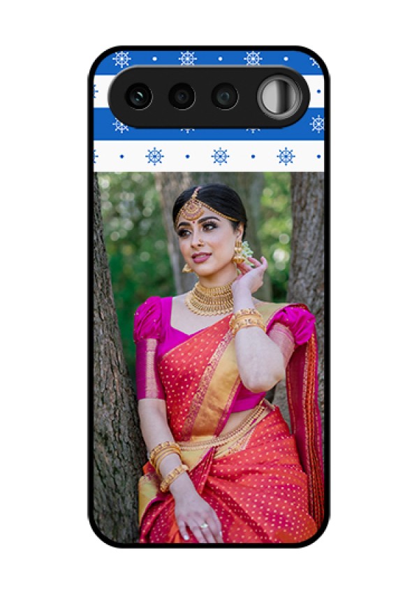 Realme 16 5G Custom Glass Phone Case - Snow Pattern Design