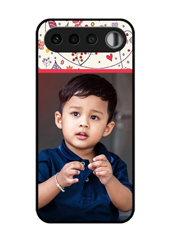 Realme 16 5G Custom Glass Phone Case - Premium Floral Design