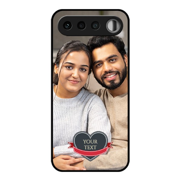 Realme 16 5G Custom Glass Phone Case - Just Married Couple Design Realme 16 5G Custom Glass Phone Case - Just Married Couple Design
