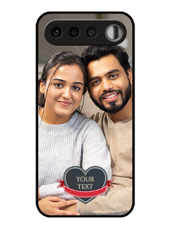Custom Realme 16 5G Custom Glass Phone Case - Just Married Couple Design