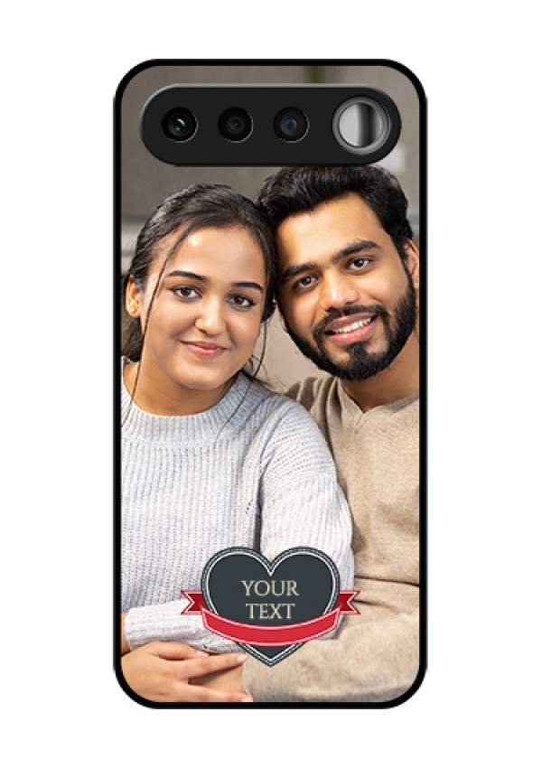 Realme 16 5G Custom Glass Phone Case - Just Married Couple Design