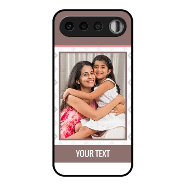 Realme 16 5G Custom Glass Phone Case - Simple Diamond Design