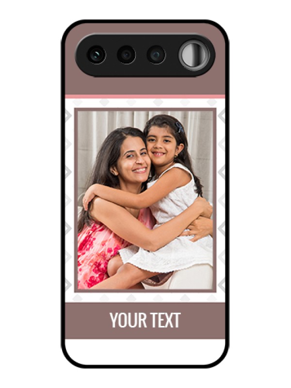 Custom Realme 16 5G Custom Glass Phone Case - Simple Diamond Design