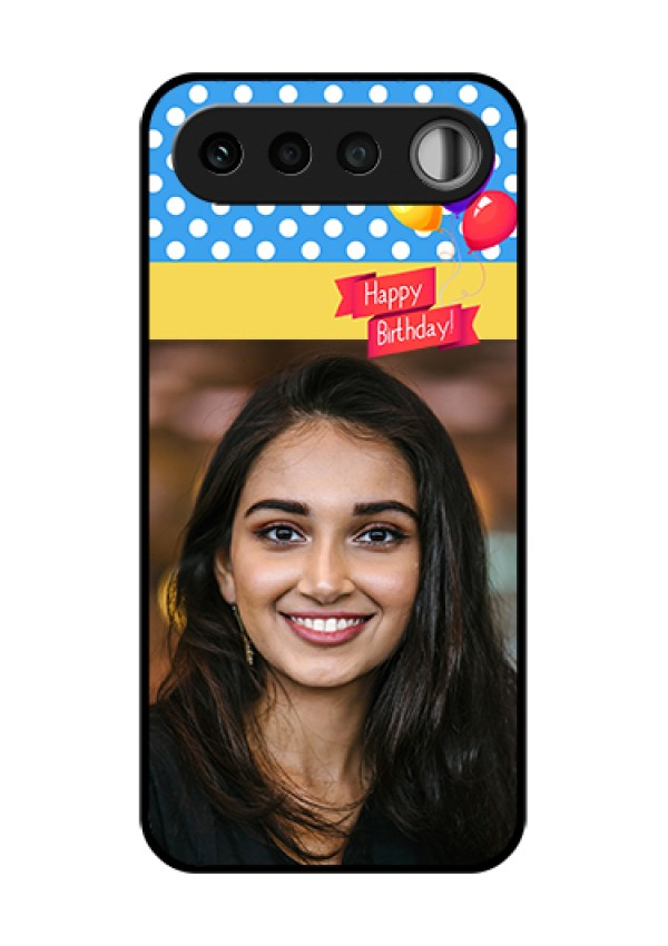 Realme 16 5G Custom Glass Phone Case - Happy Birthday Design