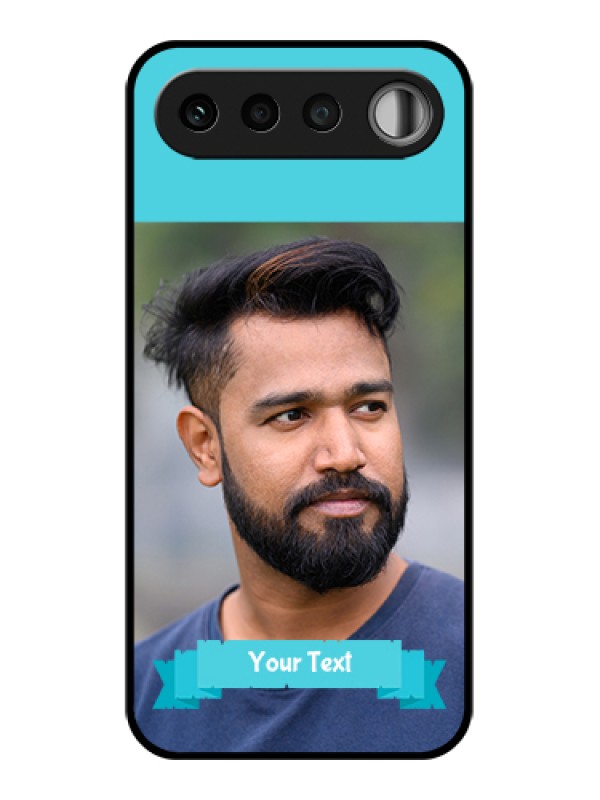 Custom Realme 16 5G Custom Glass Phone Case - Blue Color Design