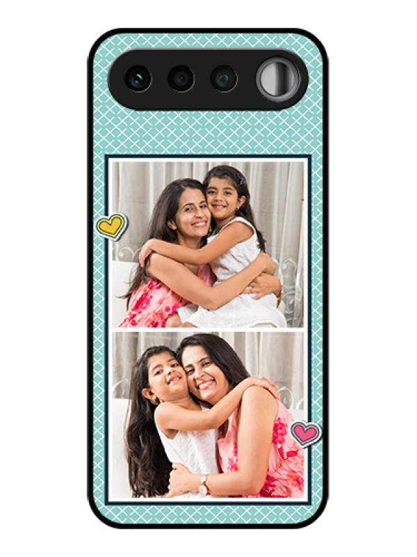 Custom Realme 16 5G Custom Glass Phone Case - 2 Image Holder With Pattern Design