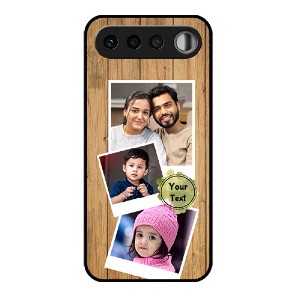 Realme 16 5G Custom Glass Phone Case - Wooden Texture Design
