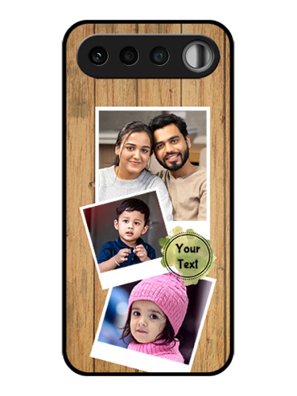 Custom Realme 16 5G Custom Glass Phone Case - Wooden Texture Design