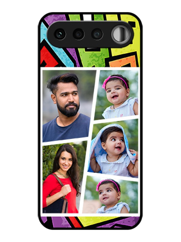 Custom Realme 16 5G Custom Glass Phone Case - Graffiti Pattern Design