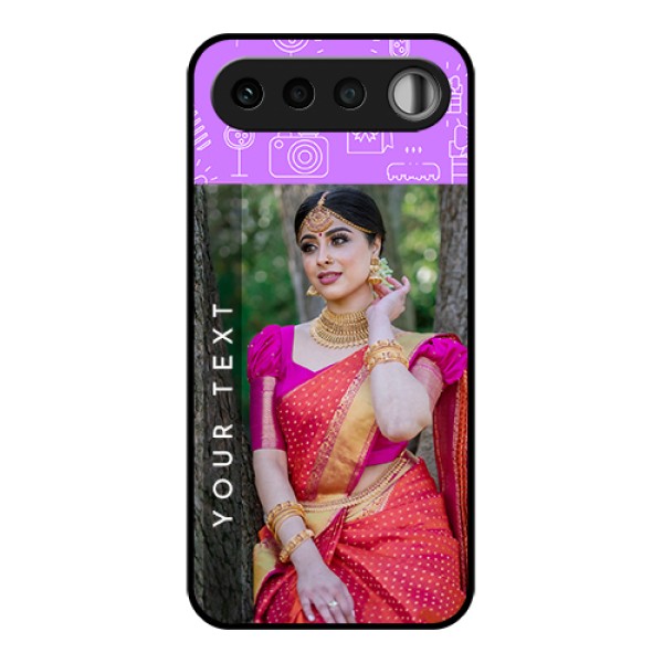 Realme 16 5G Custom Glass Phone Case - Birthday Icons Design