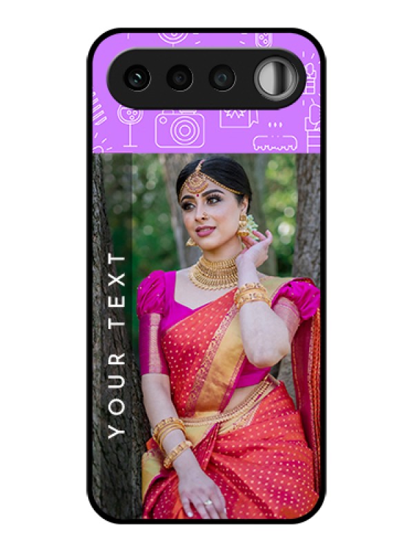 Custom Realme 16 5G Custom Glass Phone Case - Birthday Icons Design