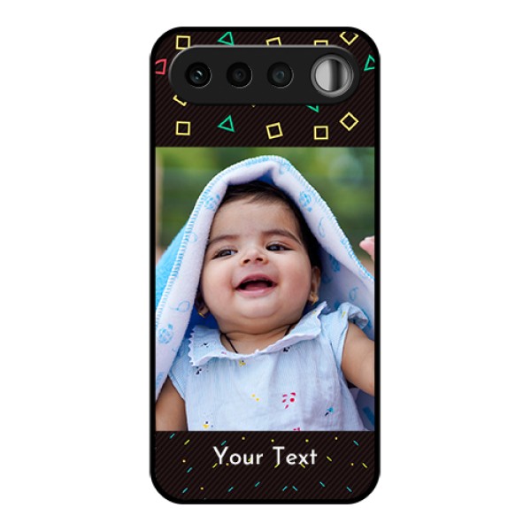 Realme 16 5G Custom Glass Phone Case - With Confetti Birthday Design Realme 16 5G Custom Glass Phone Case - With Confetti Birthday Design