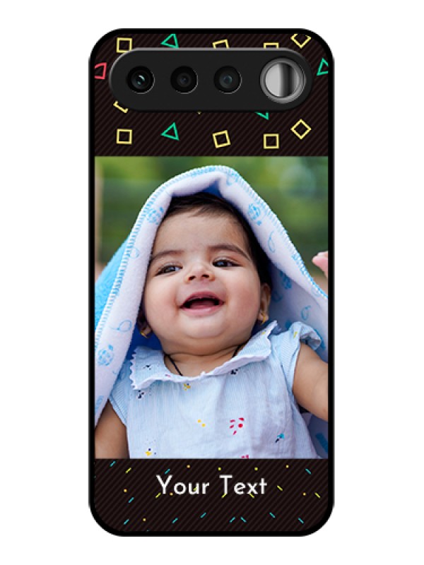 Custom Realme 16 5G Custom Glass Phone Case - With Confetti Birthday Design