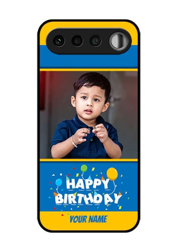 Realme 16 5G Custom Glass Phone Case - Birthday Wishes Design
