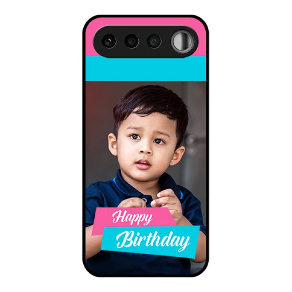 Realme 16 5G Custom Glass Phone Case - Image Holder With 2 Color Design