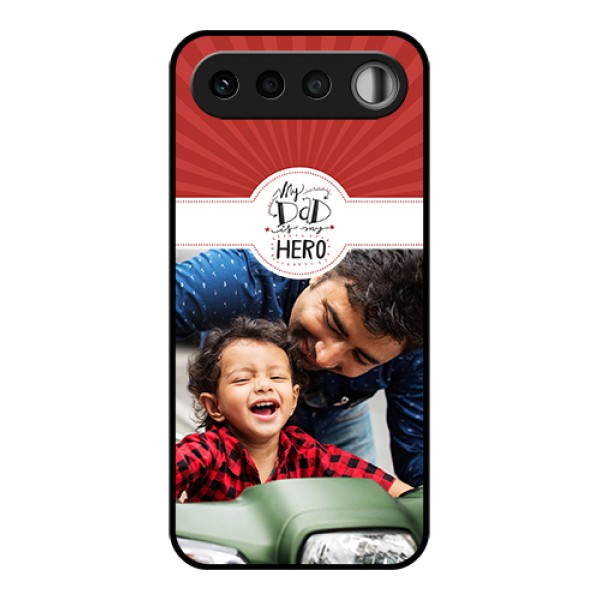 Realme 16 5G Custom Glass Phone Case - My Dad Hero Design