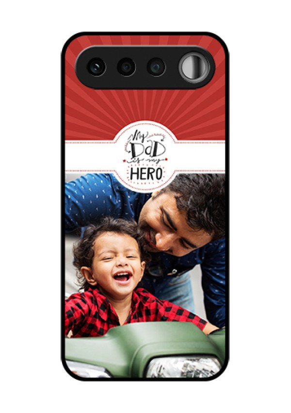 Realme 16 5G Custom Glass Phone Case - My Dad Hero Design