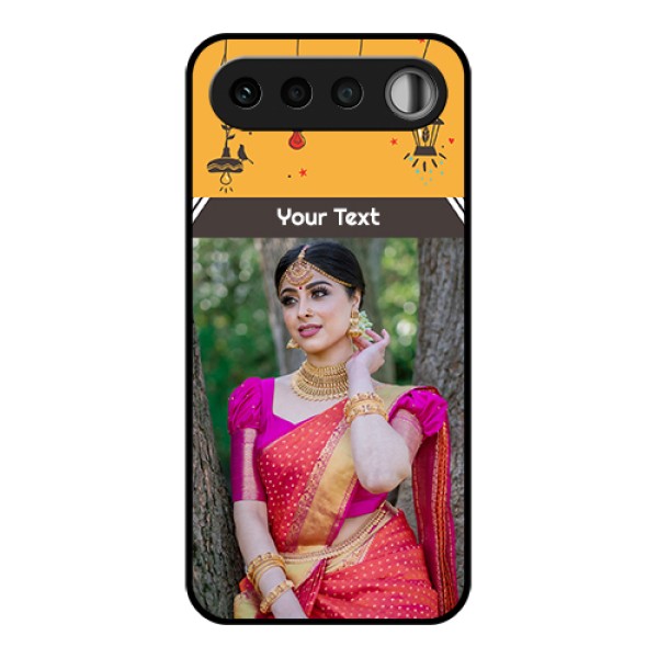 Realme 16 5G Custom Glass Phone Case - With Family Picture And Icons
