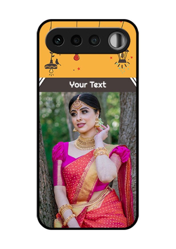 Realme 16 5G Custom Glass Phone Case - With Family Picture And Icons