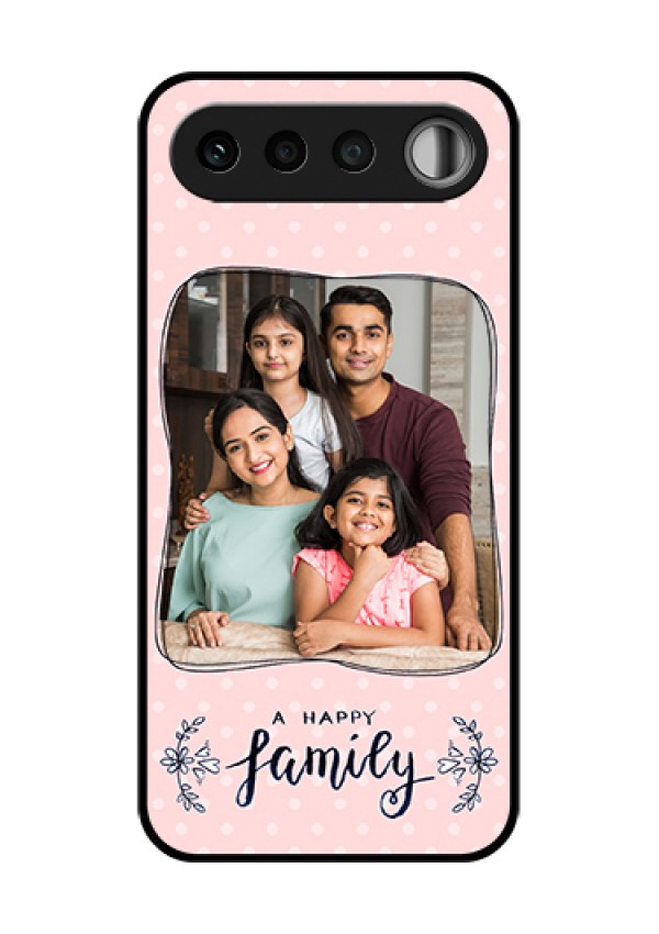 Realme 16 5G Custom Glass Phone Case - Family With Dots Design