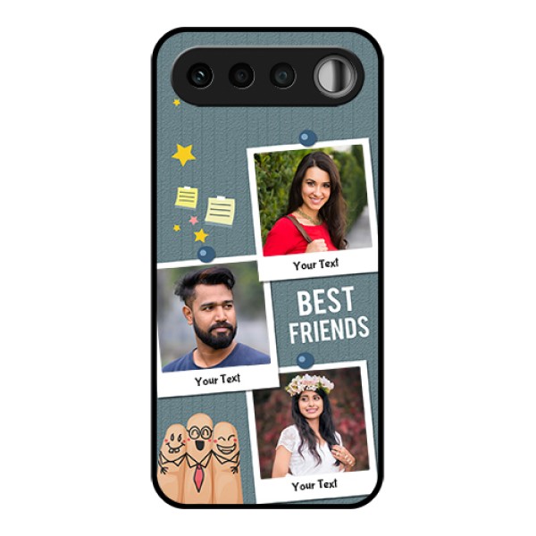 Realme 16 5G Custom Glass Phone Case - Sticky Frames And Friendship Design Realme 16 5G Custom Glass Phone Case - Sticky Frames And Friendship Design