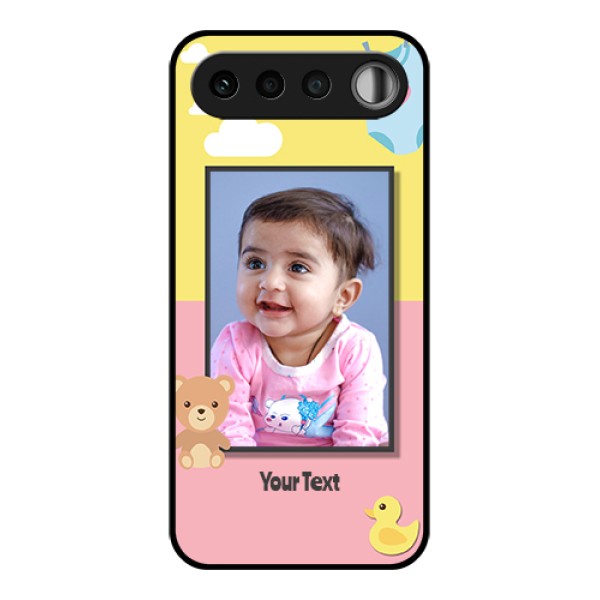 Realme 16 5G Custom Glass Phone Case - Kids 2 Color Design