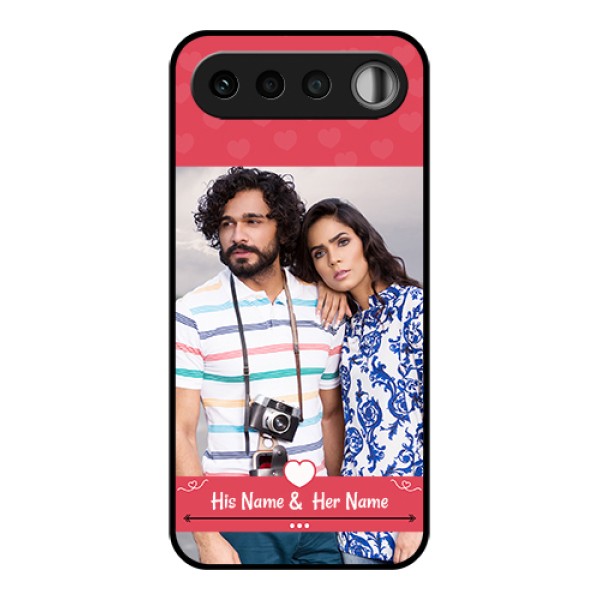 Realme 16 5G Custom Glass Phone Case - Simple Love Design