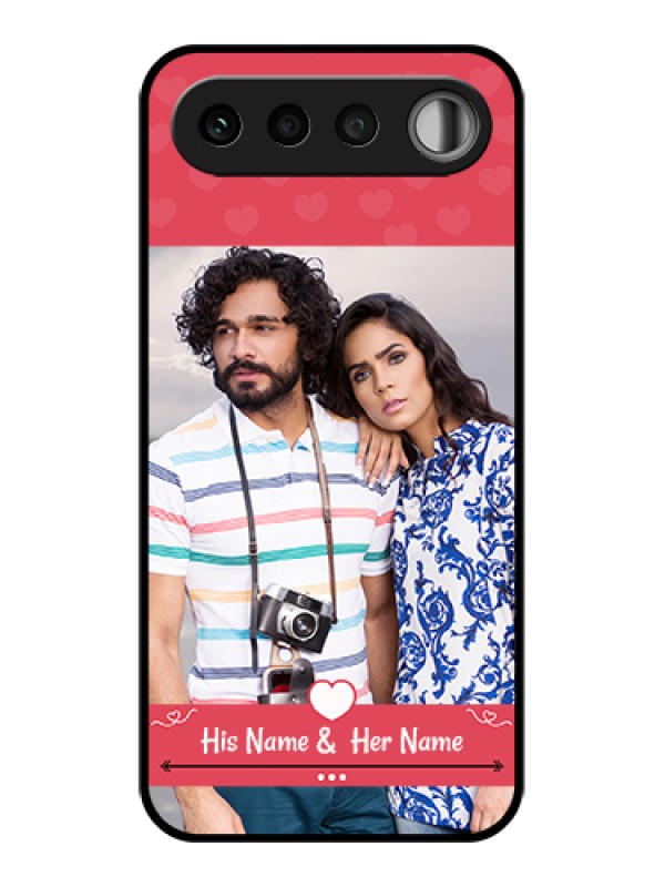 Custom Realme 16 5G Custom Glass Phone Case - Simple Love Design