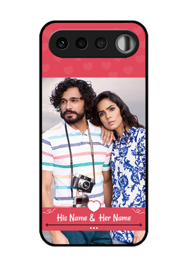 Realme 16 5G Custom Glass Phone Case - Simple Love Design