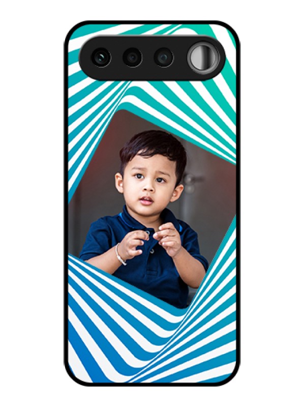 Custom Realme 16 5G Custom Glass Phone Case - Abstract Spiral Design