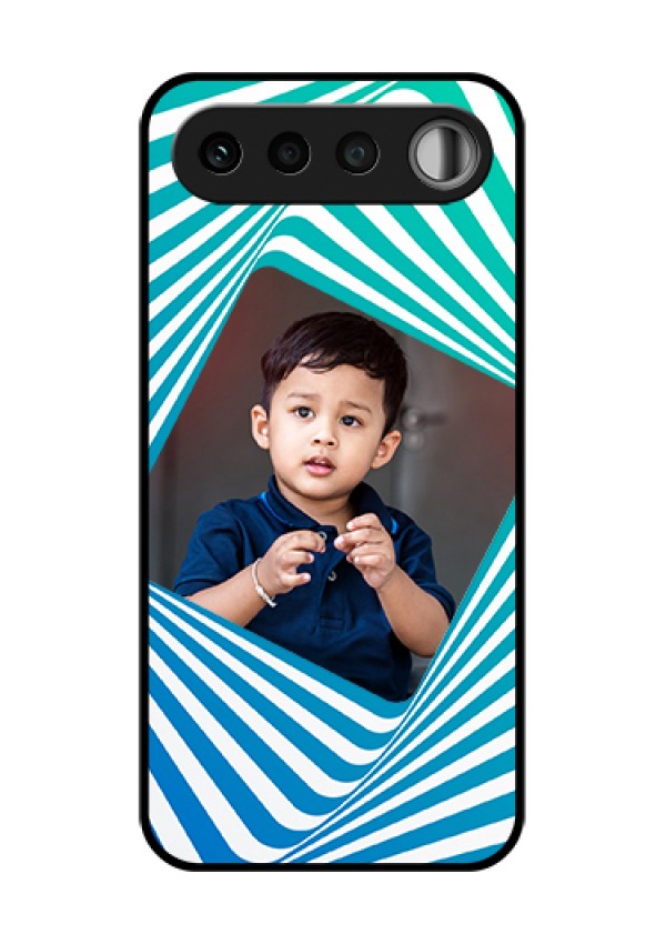 Realme 16 5G Custom Glass Phone Case - Abstract Spiral Design