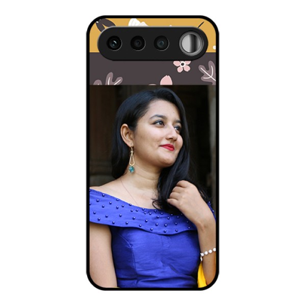 Realme 16 5G Custom Glass Phone Case - Stylish Floral Design