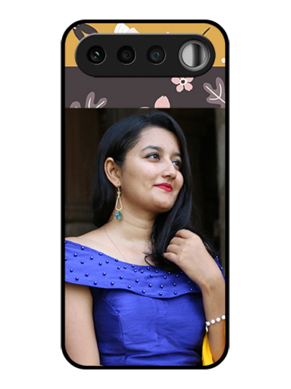 Custom Realme 16 5G Custom Glass Phone Case - Stylish Floral Design