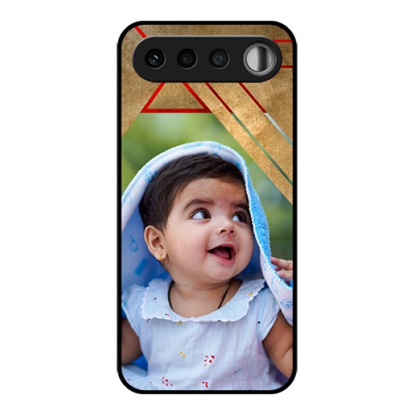 Realme 16 5G Custom Glass Phone Case - Gradient Abstract Texture Design
