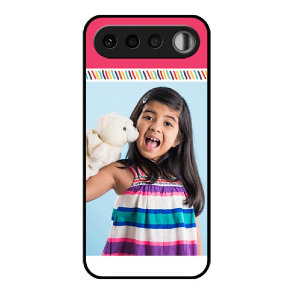 Realme 16 5G Custom Glass Phone Case - Line Art Design