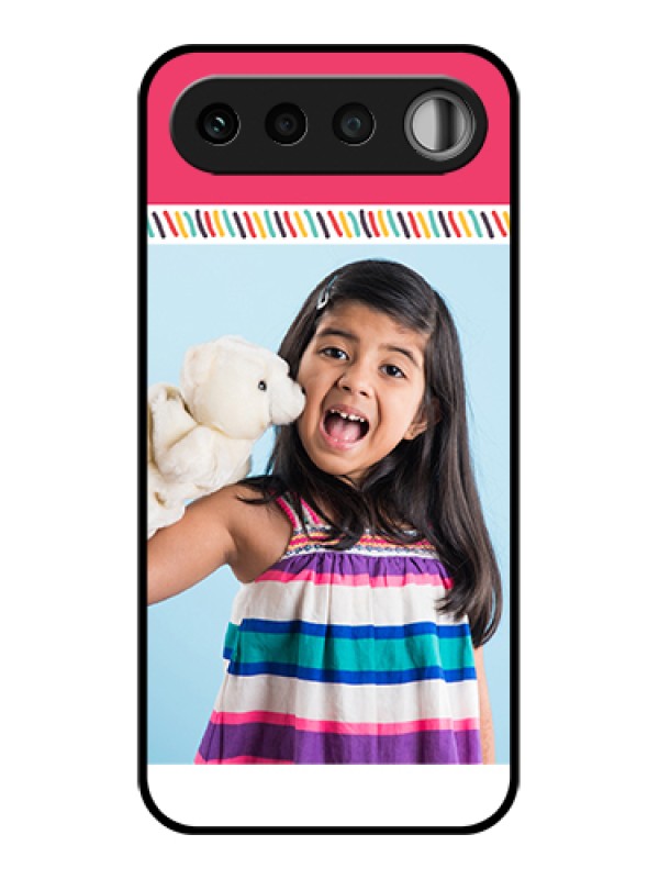 Custom Realme 16 5G Custom Glass Phone Case - Line Art Design