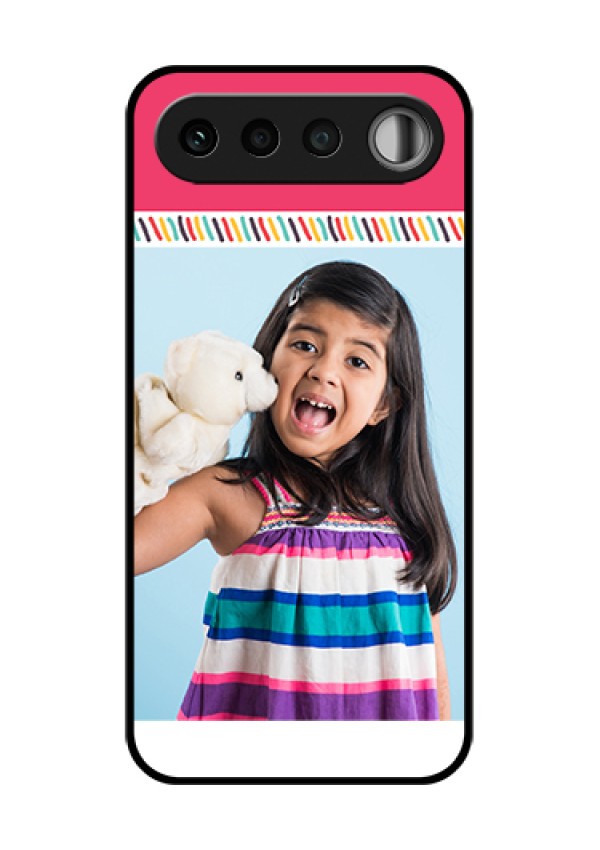 Realme 16 5G Custom Glass Phone Case - Line Art Design