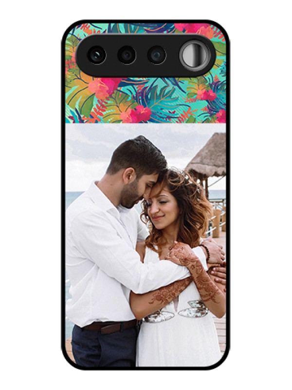 Custom Realme 16 5G Custom Glass Phone Case - Watercolor Floral Design