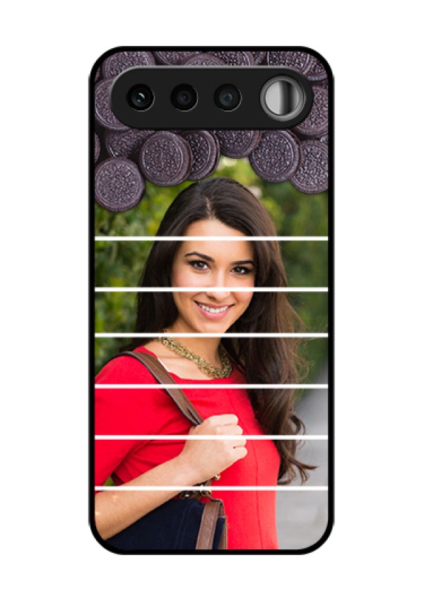 Realme 16 5G Custom Glass Phone Case - With Oreo Biscuit Design