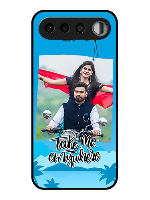Custom Realme 16 5G Custom Glass Phone Case - Traveller Design